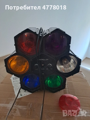 Чисто НОВИ Mini robot moving head DMX 512, снимка 6 - Друга електроника - 53980146