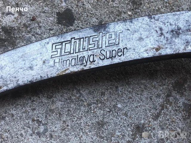 стар пикел "SCHUSTER Himalaya - Super" - MADE IN AUSTRIA, снимка 3 - Антикварни и старинни предмети - 55306917