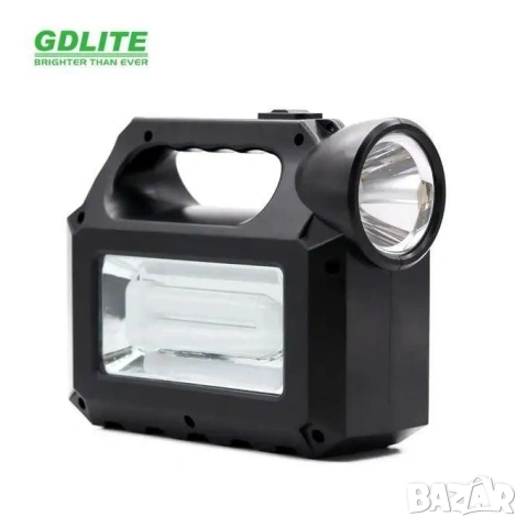 Комплект соларен фенер GD Lite GD-8017, 3 крушки, Преносим соларен панел, снимка 8 - Къмпинг осветление - 54818451