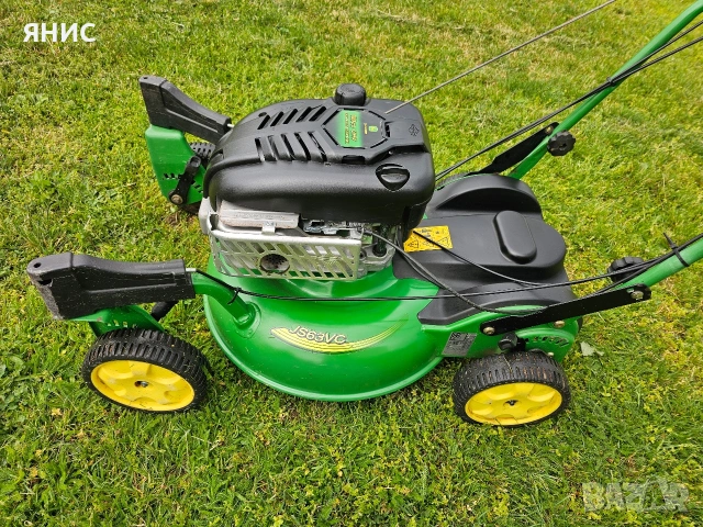 САМОХОДНА КОСАЧКА JOHN DEERE JS63VC. ПЕРФЕКТНА , снимка 12 - Градинска техника - 54456827