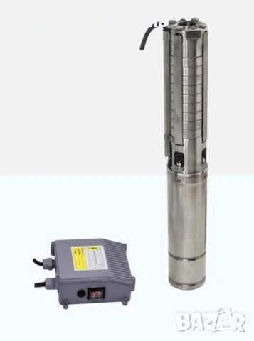 Сондажна  помпа Gmax 4SPD с неръжд. турбина 7,5м3, 170м. дълб. 250м. вод. стълб
