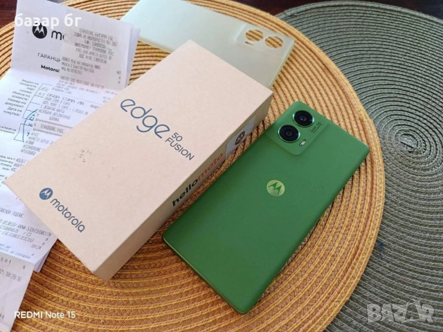 motorola edge 50 fusion green , снимка 2 - Motorola - 54401079