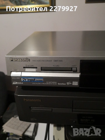 DVD Panasonic DMR-E65EP за части, снимка 3 - Плейъри, домашно кино, прожектори - 55017150
