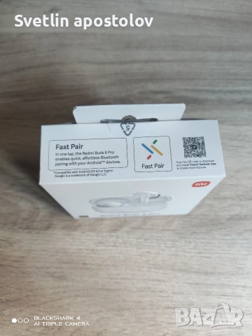 Оригинални слушалки Redmi Buds 6 Pro(с гаранция), снимка 3 - Слушалки и портативни колонки - 54671069