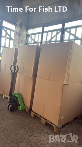 Палети от Amazon с електроуреди