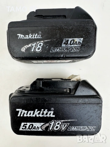 Makita BL1840 и BL1850B - Акумулаторни батерии 18V 4.0Ah и 5.0Ah, снимка 2 - Други инструменти - 54372483