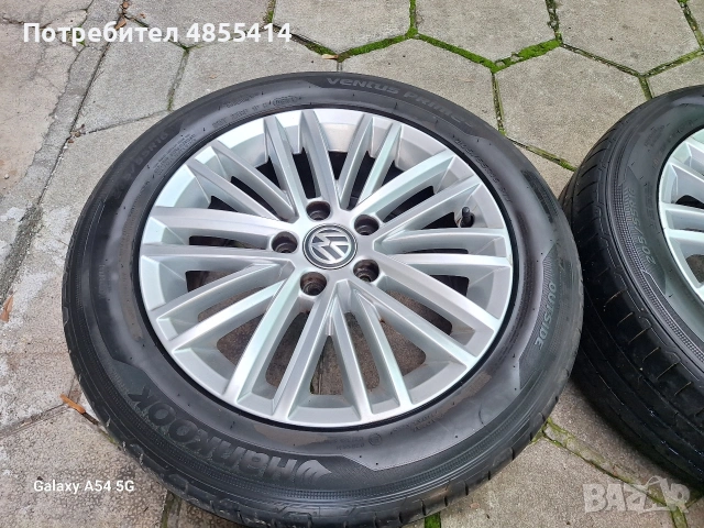 16цола Vw 5x112, снимка 3 - Гуми и джанти - 54891258