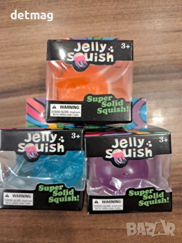 Jelly squish  Скуиши медуза магазин DARENLAND, снимка 4 - Образователни игри - 54681121