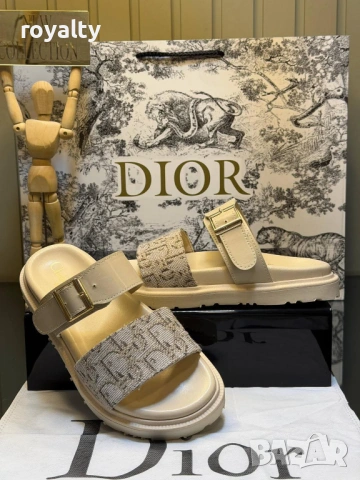 Christian Dior Нови Дамски Чехли Диор Различни Цветове , снимка 3 - Сандали - 54620624