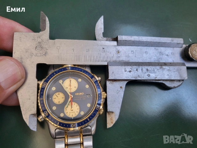 Колекционерски часовник SEIKO SPORTS 150 7T32, снимка 7 - Колекции - 55615692