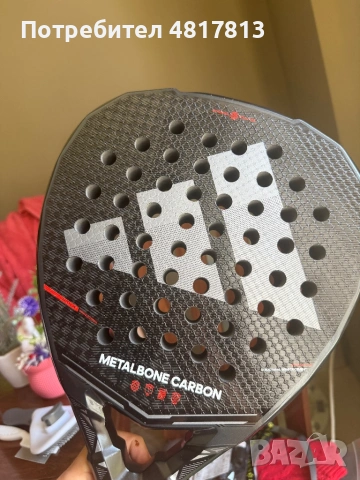 Падел ракета Adidas – Metalbone Carbon 2026, снимка 7 - Други спортове - 54423964