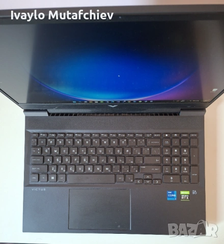 Gaming лаптоп HP Victus 16 – i7 / RTX 3050 / 16GB RAM – Отлично състояние, снимка 2 - Лаптопи за игри - 54442069