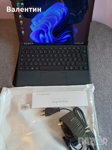 Microsoft Surface Pro 7 , i5-1035G4 CPU-8GB RAM-256GBSSD, С ПУКНАТО СТЪКЛО, всичко работи, КОМПЛЕКТ, снимка 11 - Лаптопи за работа - 52595364