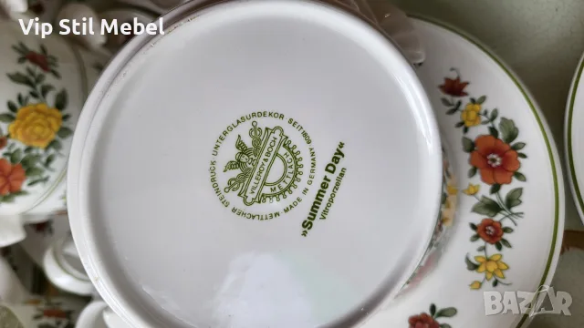 Огромен сервиз за хранене и кафе Villeroy & Boch Summer Day , снимка 18 - Сервизи - 55406618
