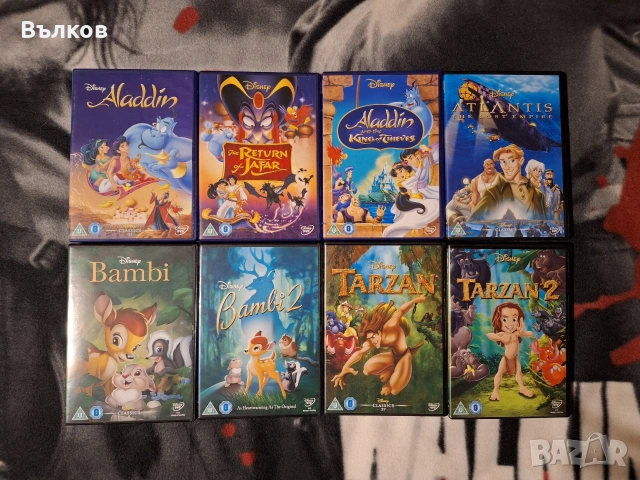 НОВИ DVD на Дисни, английски издания