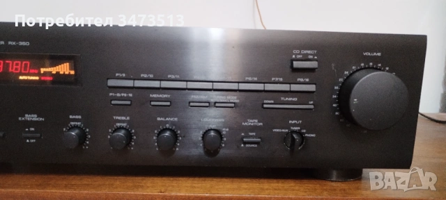 YAMAHA RX-350, снимка 3 - Ресийвъри, усилватели, смесителни пултове - 54672239