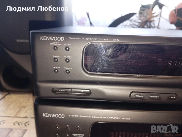 Комплект грамофон Lenco, усилвател,тунер и колони Kenwood , снимка 5 - Аудиосистеми - 55066421