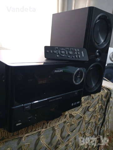 Микроаудио система Philips BTM3160/12, снимка 3 - Аудиосистеми - 53245126