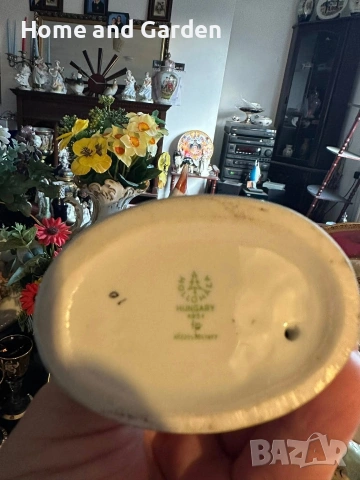 Hollóháza Hungary гларус порцелан фигура circa 1960 г., снимка 2 - Антикварни и старинни предмети - 54026079