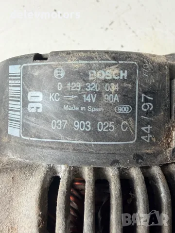 037903025C, 0123320034 динамо алтернатор Bosch 90A от Vw Golf 4 1.6 101 кс., снимка 6 - Части - 55652664