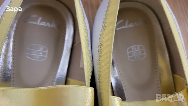 нови кожени обувки Clarks, 33.5ти номер, снимка 3 - Детски обувки - 55477254