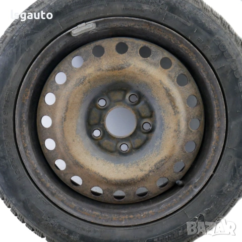 Стоманени джанти 5X114.3 с гуми R16  Honda FR-V 2004-2007 ID: 162382, снимка 4 - Гуми и джанти - 55217272