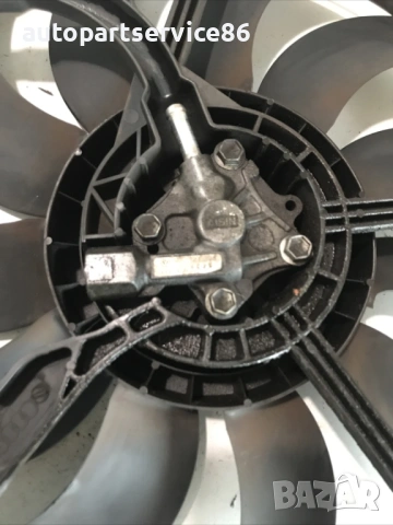 Вентилатор за охлаждане на двигателя за Audi A8 D2 AKF 3.3 TDI (2002) 4D0121308 4D0121209C, снимка 3 - Части - 54667252