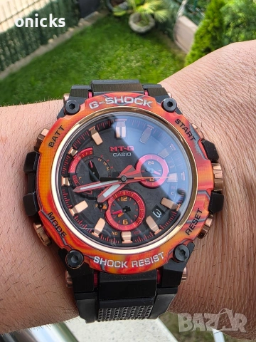 Casio G-Shock MT-G 40th Anniversary Flare Red (MTG-B3000FR-1A), снимка 10 - Мъжки - 55145719