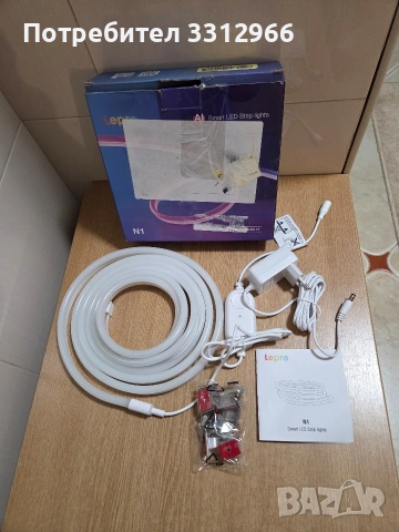 Lepro Smart LED Strip Light (модел N1) – интелигентна гъвкава неонова LED лента 