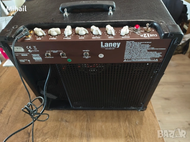 Китарен усилвател Laney CUB-12R лампов, снимка 4 - Китари - 53995062
