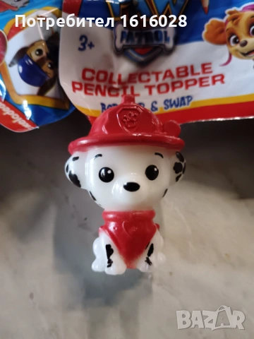 Фигурка изненада, мистериозен герой Paw Patrol за молив., снимка 2 - Игри и пъзели - 43604918