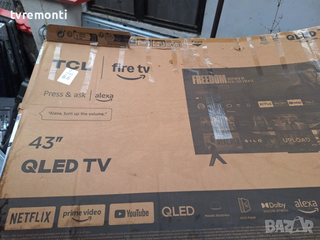 ОРИГИНАЛНО дистанционното управление Original Телевизор  TCL модел 43T6C - НОВО, снимка 5 - Дистанционни - 54091236