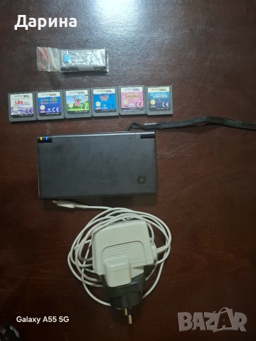Nintendo DSI пълен комплект + игри