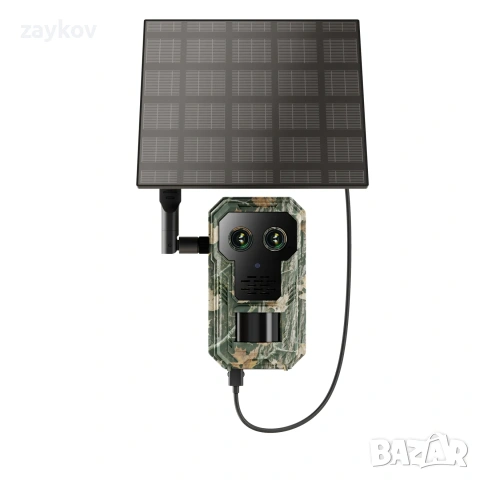 Nordowl Trail Camera – 32MP 4G камера за дива природа с двоен обектив | 4x увеличение