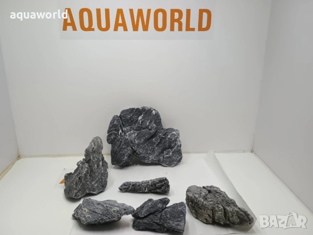 Камък Black Seriyu за аквариум или терариум, снимка 4 - Оборудване за аквариуми - 54366655