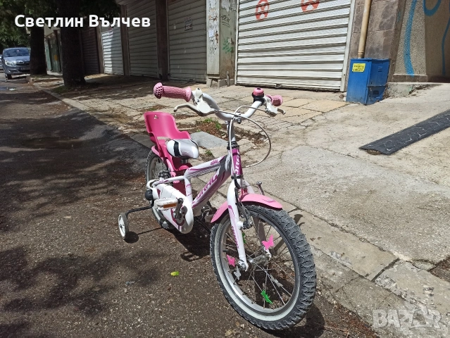 детско колело 16 цола drag за момиче, снимка 2 - Велосипеди - 54580812