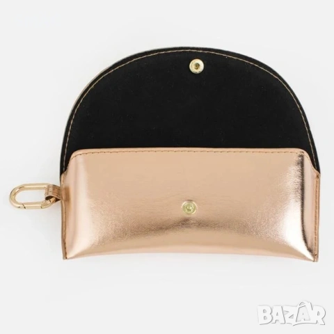 Калъф за очила тип плик rose gold с халка_1261641, снимка 2 - Други - 55080538