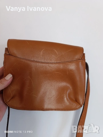 Ralph Lauren мини чанта от естествена кожа , снимка 5 - Чанти - 54822530