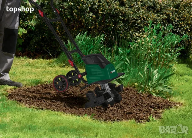 Чисто нова електрическа мотофреза Parkside PEBH 1500 B2 1500W  , снимка 3 - Градинска техника - 55624110