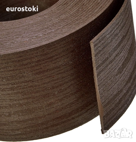 Amazon basics Градински кант, кафяв, 12м, 12 см, 3,0 мм., със 10колчета , снимка 6 - Градински мебели, декорация  - 46434625