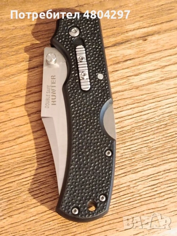 Сгъваем нож Cold Steel Double Safe Hunter, снимка 3 - Ножове - 54493697