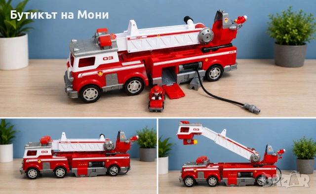 Големият пожарен камион на Маршъл Paw patrol 