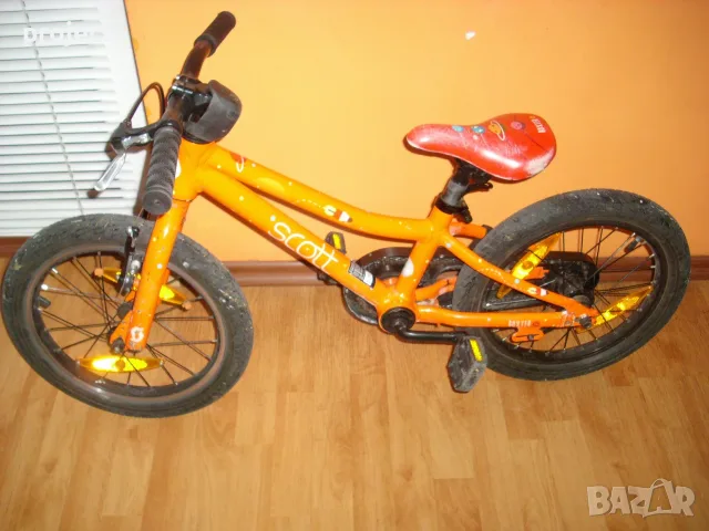 SCOTT 16 ″ АЛУМИНИЕВ USA Детски велосипед,колело със спомагателни колела.Промо!, снимка 12 - Детски велосипеди, триколки и коли - 55404274