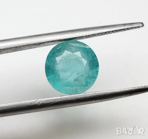 Ултра рядък естествен необработен грандидиерит 1,46 карата! Сертификат!, снимка 2 - Други - 54161066