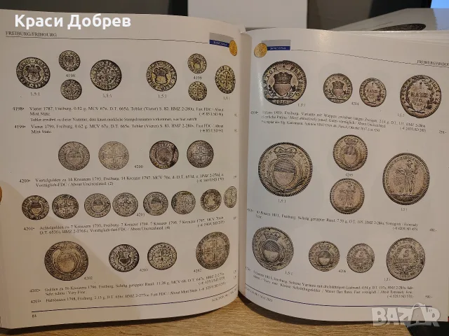 Нумизматичен каталог SINCONA Auction 98 – The Konrad Bürki Collection (Swiss Cantonal Coins), снимка 11 - Нумизматика и бонистика - 55450438