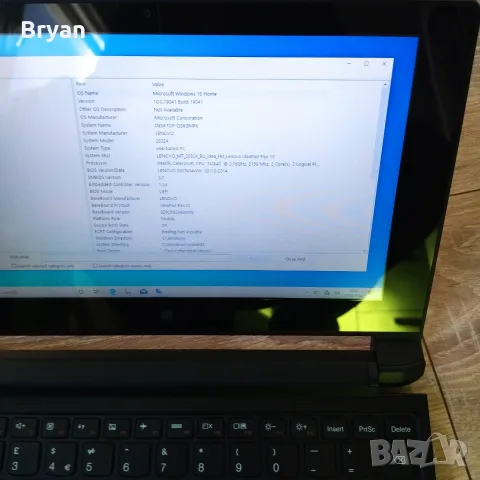Lenovo Ideapad Flex 10 touchscreen малък лаптоп таблет, снимка 3 - Лаптопи за дома - 55655335