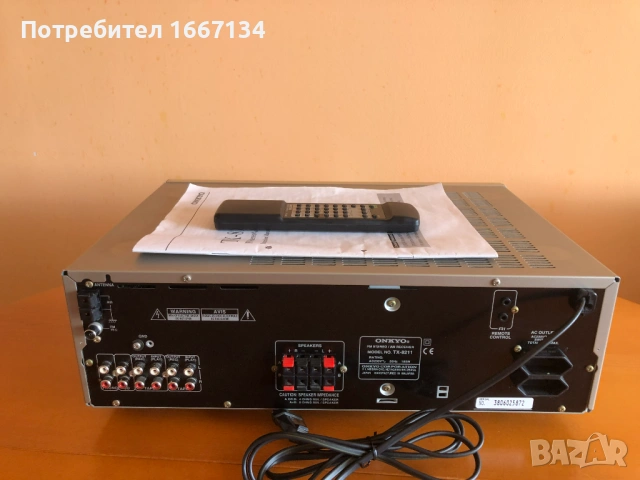 ONKYO TX-8211, снимка 11 - Ресийвъри, усилватели, смесителни пултове - 54389666