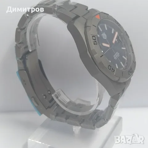 НОВ Tag Hauer Aquaracer Date Bamford, Automatic, Titanium, лимитиран, снимка 5 - Мъжки - 55681522