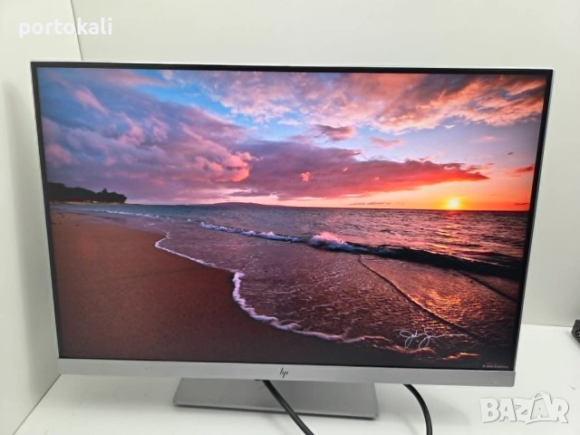 +Гаранция! Монитор IPS HDMI hp EliteDisplay E243i 24" инча, снимка 4 - Монитори - 55282902