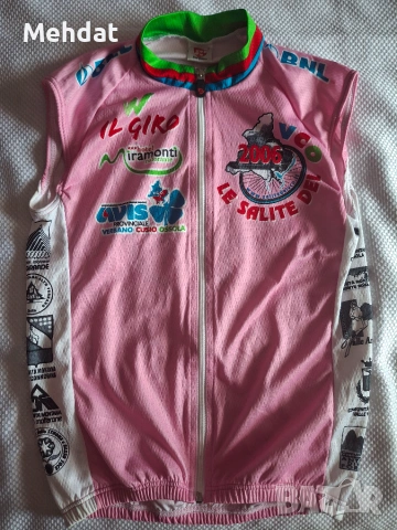 Оригинална винтидж колоездачна фланелка VCO Le Salite del VCO 2006 – Made in Italy